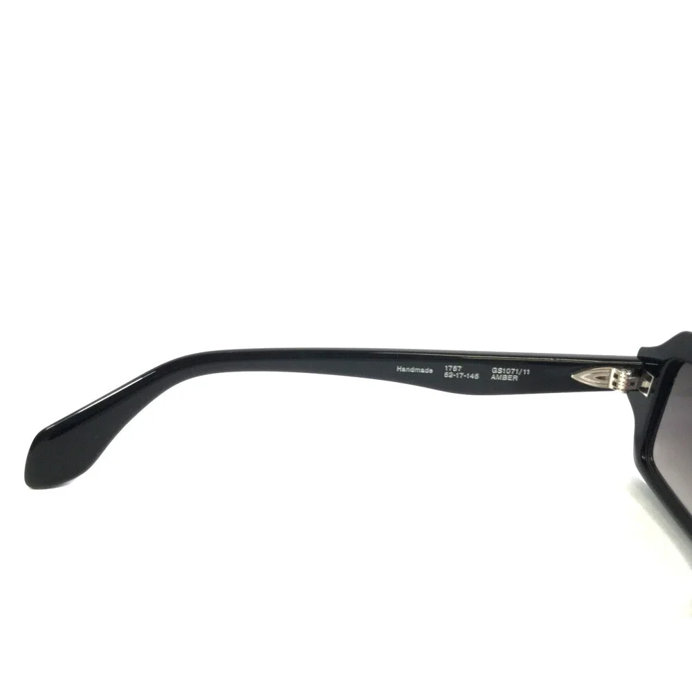 Gigi Studios Sunglasses AMBER GS1071/11 Shiny Black Frames Gradient Gray Lenses